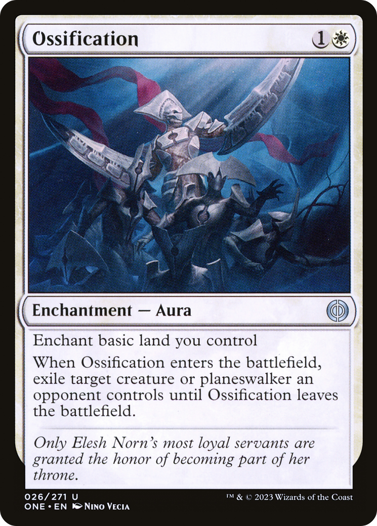 Ossification [Phyrexia: All Will Be One] [Foil]