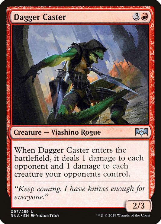 Dagger Caster [Ravnica Allegiance] [Foil]