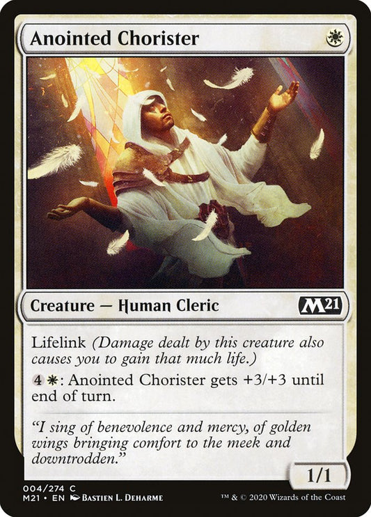 Anointed Chorister [Core Set 2021] [Foil]