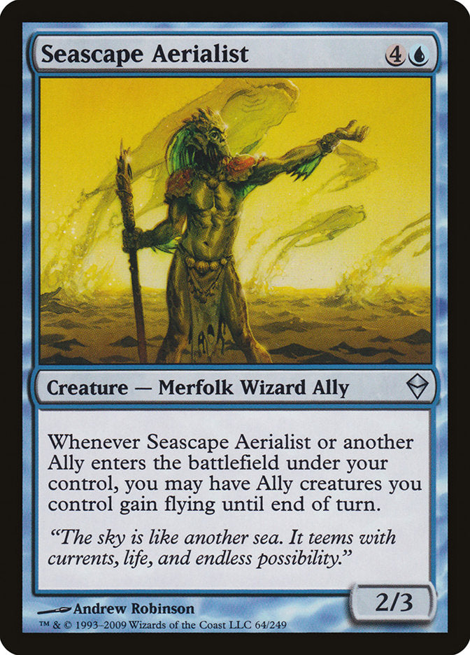 Seascape Aerialist [Zendikar] [Foil]
