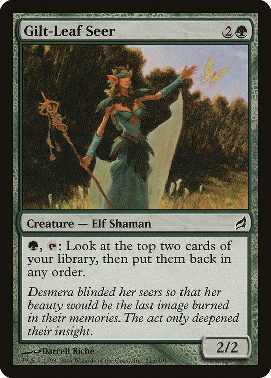 Gilt-Leaf Seer [Lorwyn] [Foil]