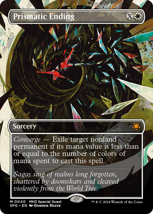 Prismatic Ending (Borderless) [Modern Horizons 3 Special Guests] [Foil]