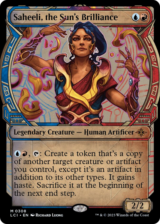 Saheeli, the Sun's Brilliance (Showcase) [The Lost Caverns of Ixalan] [Foil]
