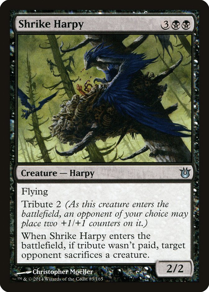 Shrike Harpy [Born of the Gods] [Foil]