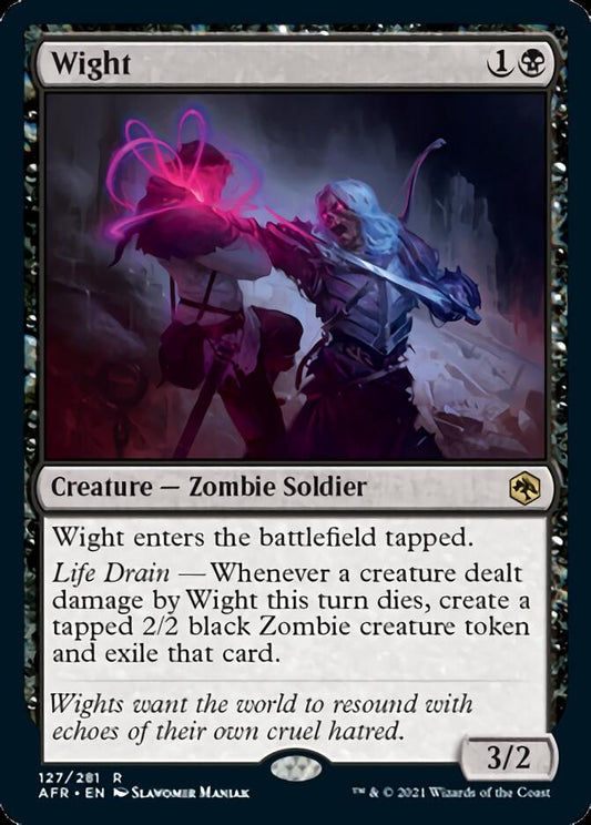 Wight [Dungeons & Dragons: Adventures in the Forgotten Realms] [Foil]