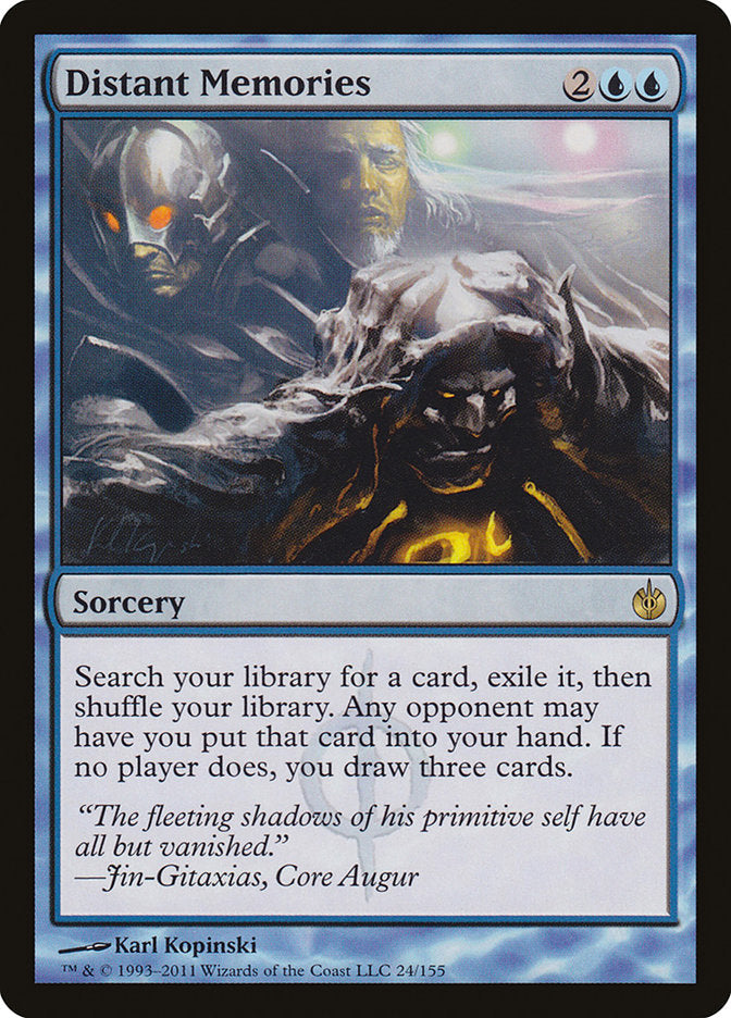 Distant Memories [Mirrodin Besieged] [Foil]