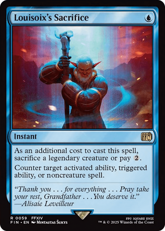 Louisoix's Sacrifice [FINAL FANTASY] [Foil]