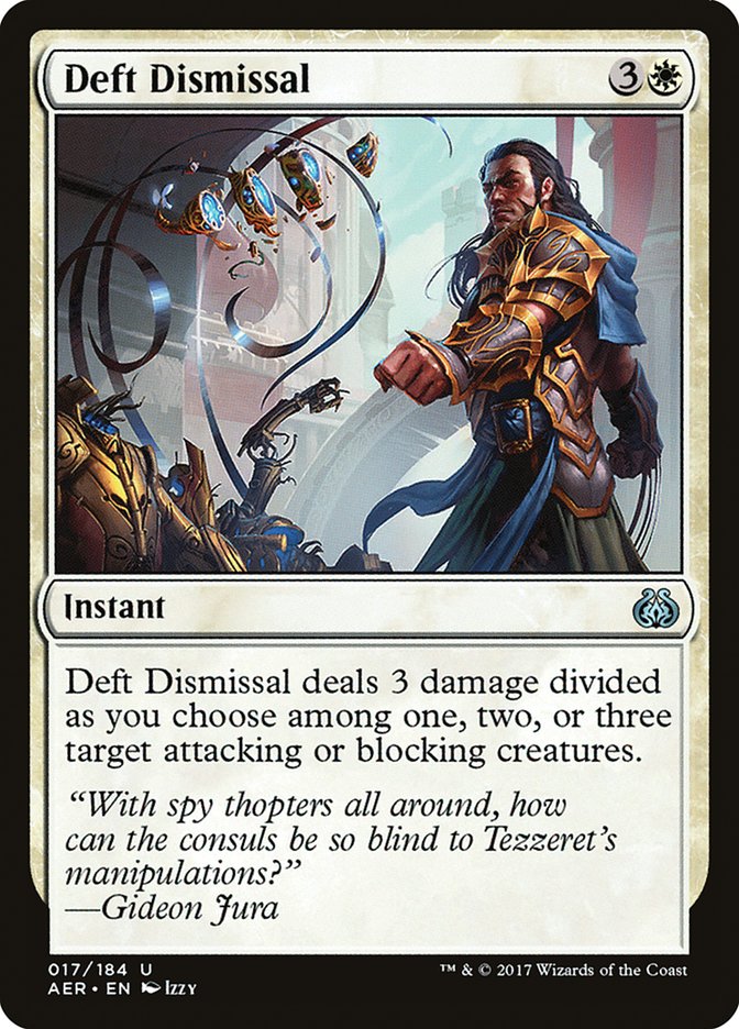 Deft Dismissal [Aether Revolt] [Foil]