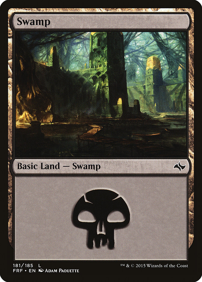 Swamp (181) [Fate Reforged] [Foil]
