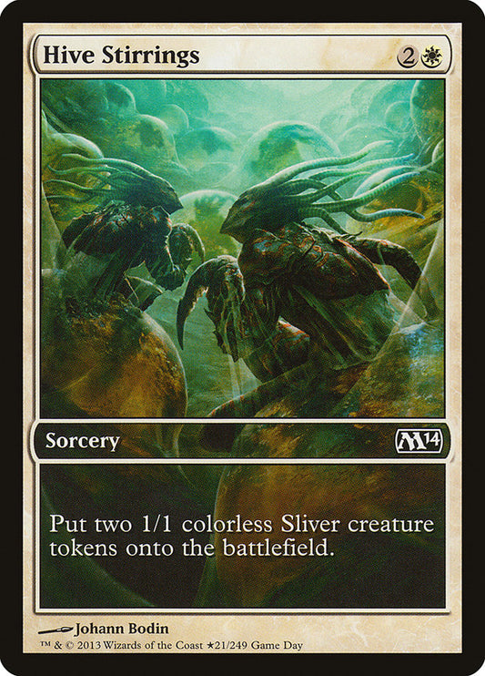 Hive Stirrings (Game Day) [Core Set 2014 Promos]