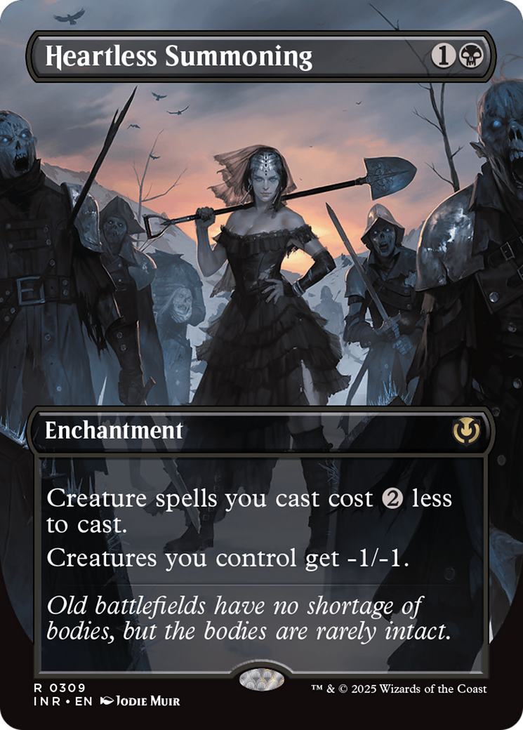 Heartless Summoning (Borderless) [Innistrad Remastered] [Foil]