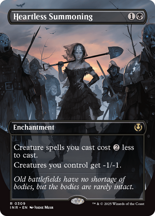 Heartless Summoning (Borderless) [Innistrad Remastered] [Foil]