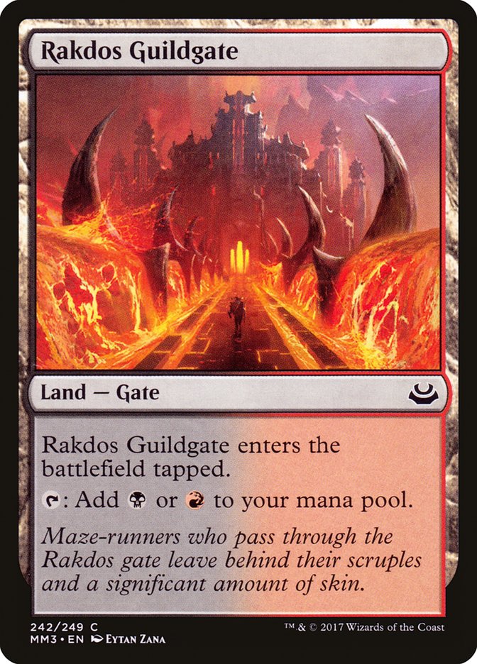 Rakdos Guildgate [Modern Masters 2017] [Foil]