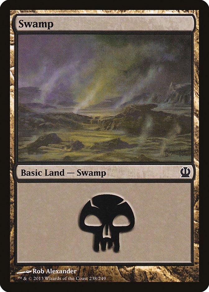Swamp (238) [Theros] [Foil]