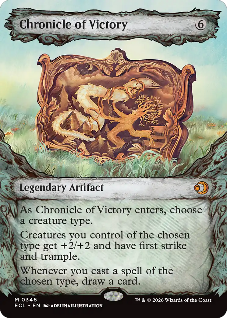 Chronicle of Victory (Showcase) [Lorwyn Eclipsed] [Foil]