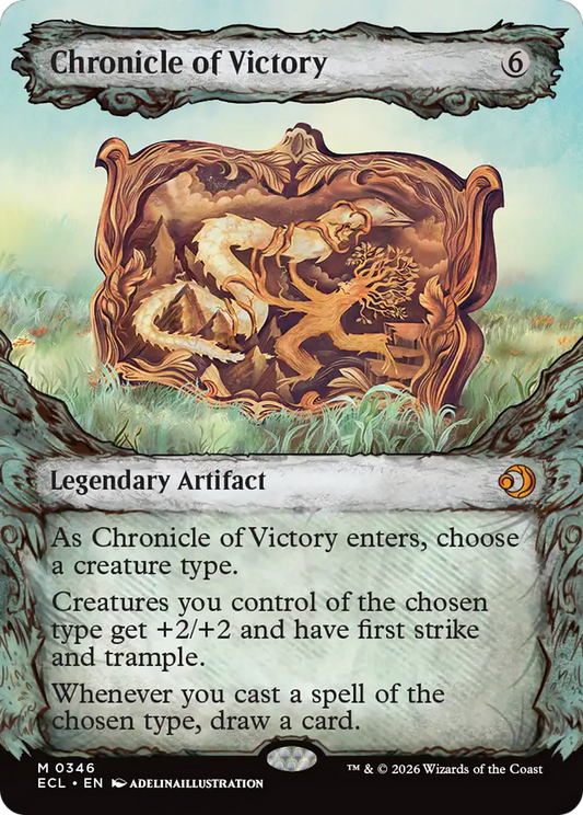 Chronicle of Victory (Showcase) [Lorwyn Eclipsed] [Foil]