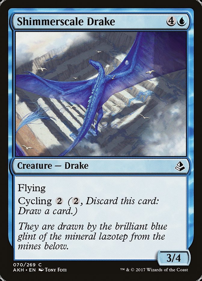 Shimmerscale Drake [Amonkhet] [Foil]