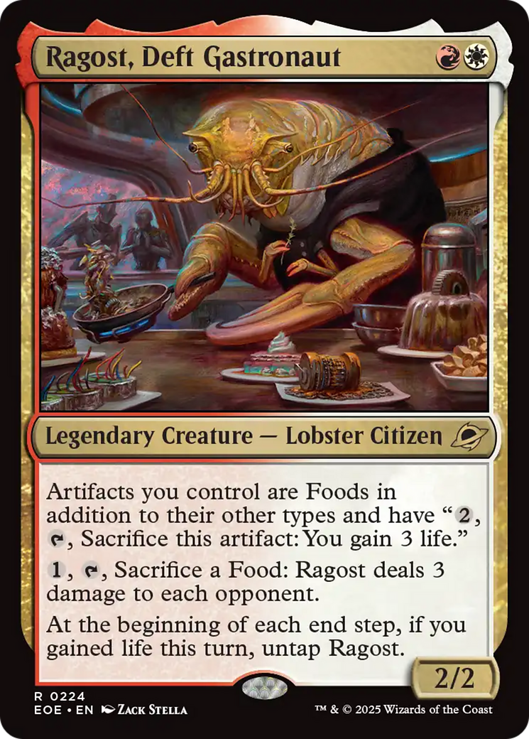 Ragost, Deft Gastronaut [Edge of Eternities] [Foil]