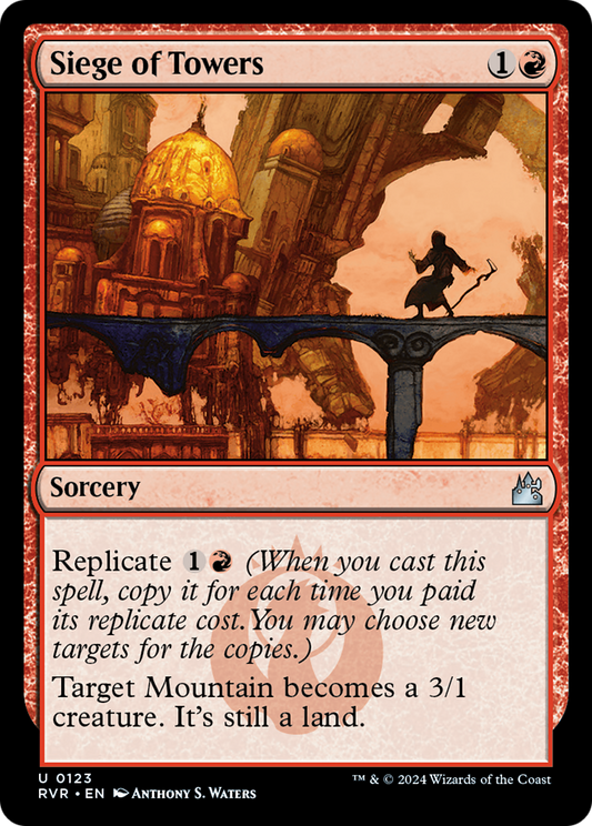 Siege of Towers [Ravnica Remastered] [Foil]