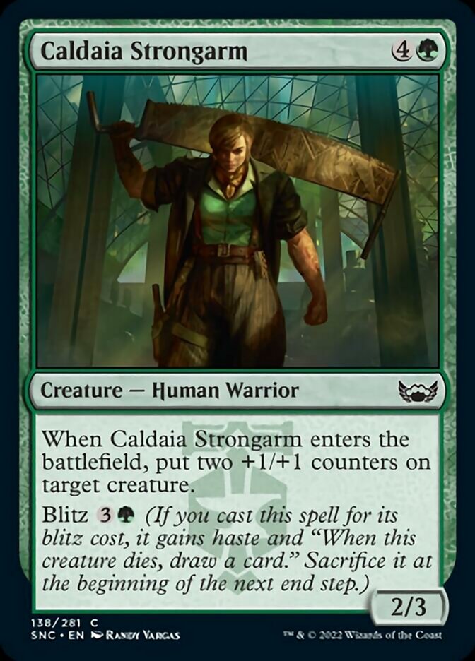 Caldaia Strongarm [Streets of New Capenna] [Foil]