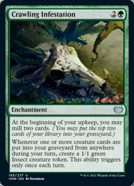 Crawling Infestation [Innistrad: Crimson Vow] [Foil]