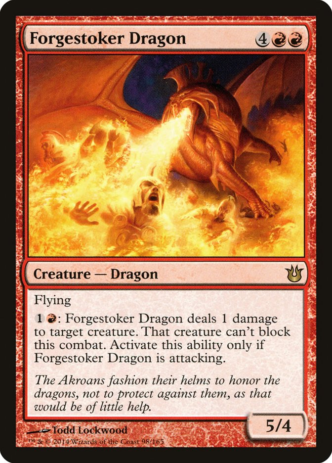 Forgestoker Dragon [Born of the Gods] [Foil]