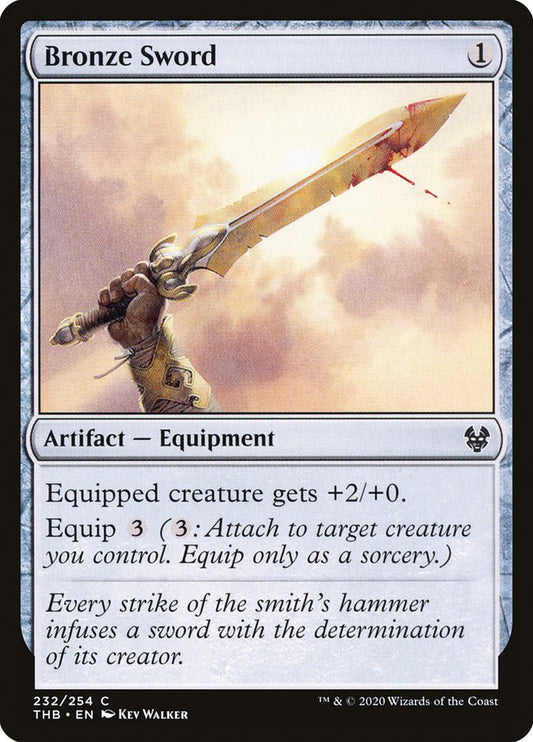 Bronze Sword [Theros Beyond Death] [Foil]