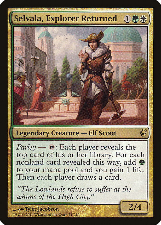 Selvala, Explorer Returned [Conspiracy] [Foil]