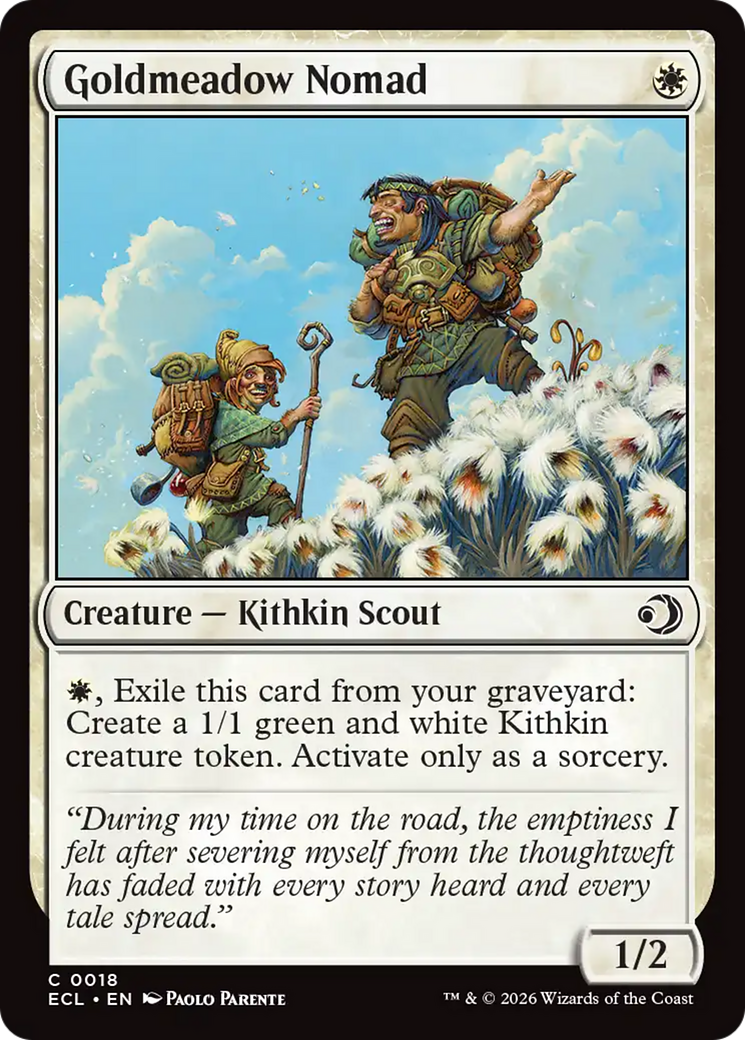Goldmeadow Nomad [Lorwyn Eclipsed] [Foil]