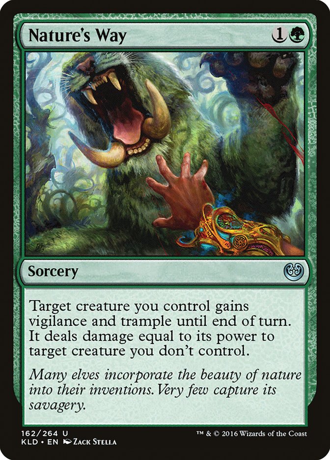 Nature's Way [Kaladesh] [Foil]