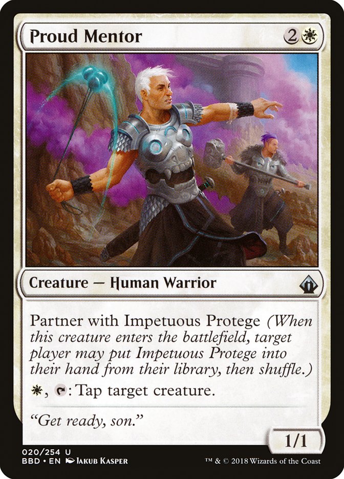 Proud Mentor [Battlebond] [Foil]