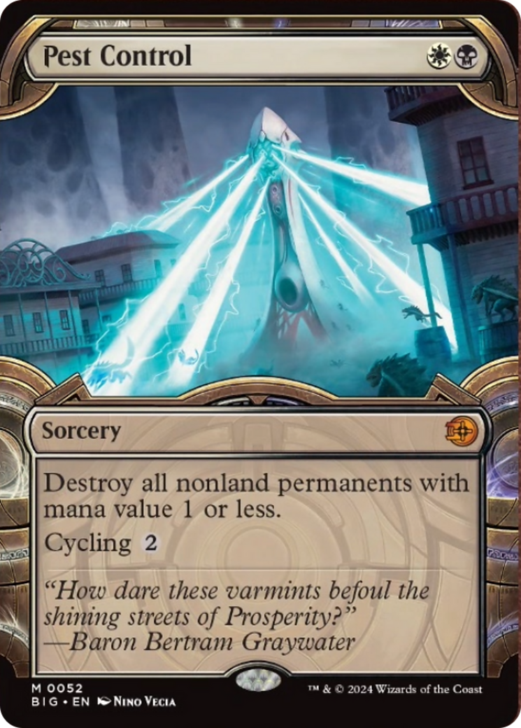 Pest Control (Showcase) [Outlaws of Thunder Junction: The Big Score] [Foil]