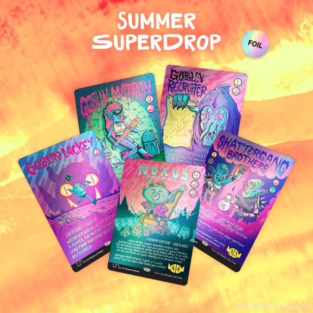 Secret Lair "Goblin & Squabblin'" Rainbow Foil