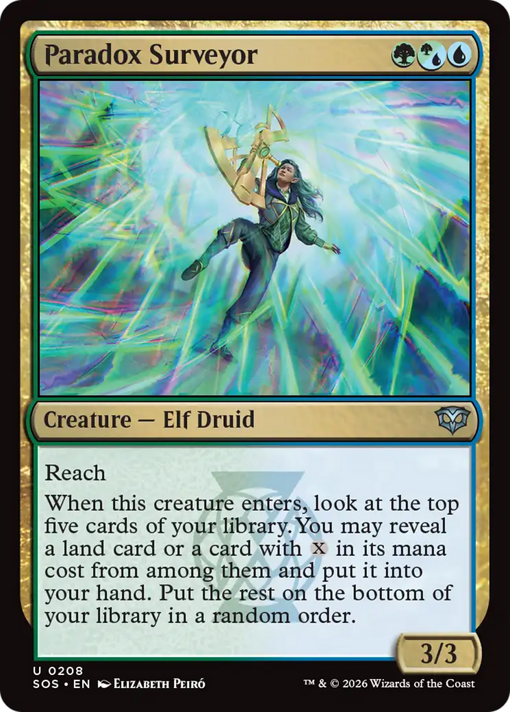Paradox Surveyor [Secrets of Strixhaven] [Foil]