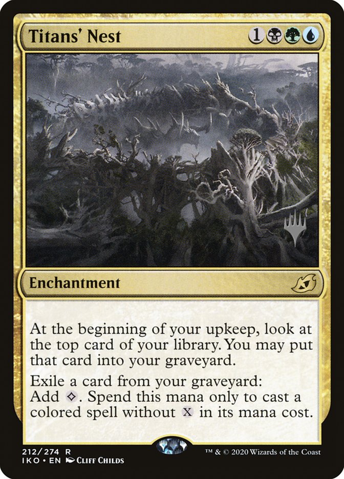 Titans' Nest (Promo Pack) [Ikoria: Lair of Behemoths Promos] [Foil]