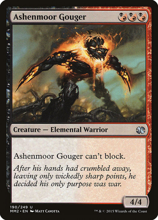 Ashenmoor Gouger [Modern Masters 2015] [Foil]