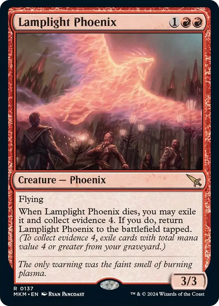 Lamplight Phoenix [Murders at Karlov Manor] [Foil]