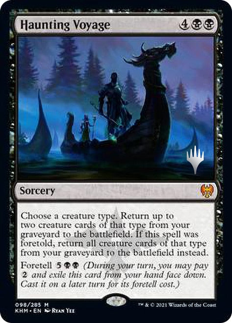 Haunting Voyage (Promo Pack) [Kaldheim Promos] [Foil]