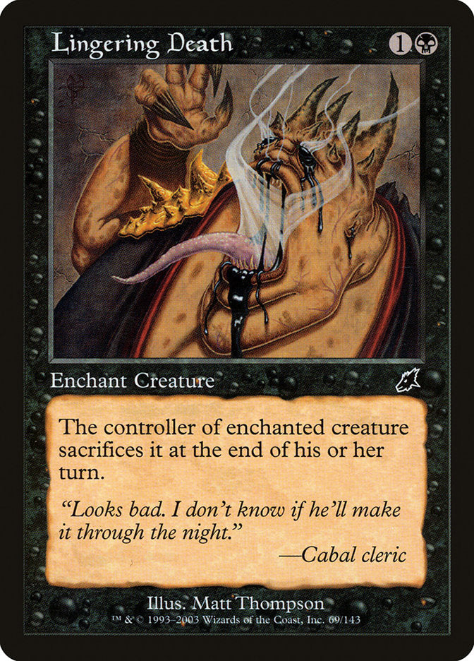 Lingering Death [Scourge] [Foil]
