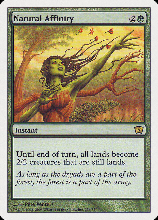 Natural Affinity [Ninth Edition] [Foil]
