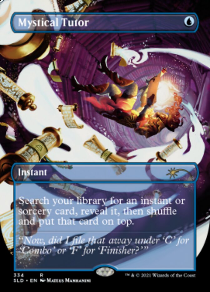 Mystical Tutor (Borderless) [Secret Lair Drop Series] [Foil]