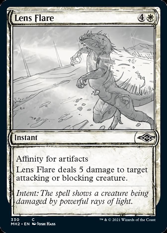 Lens Flare (Sketch) [Modern Horizons 2] [Foil]