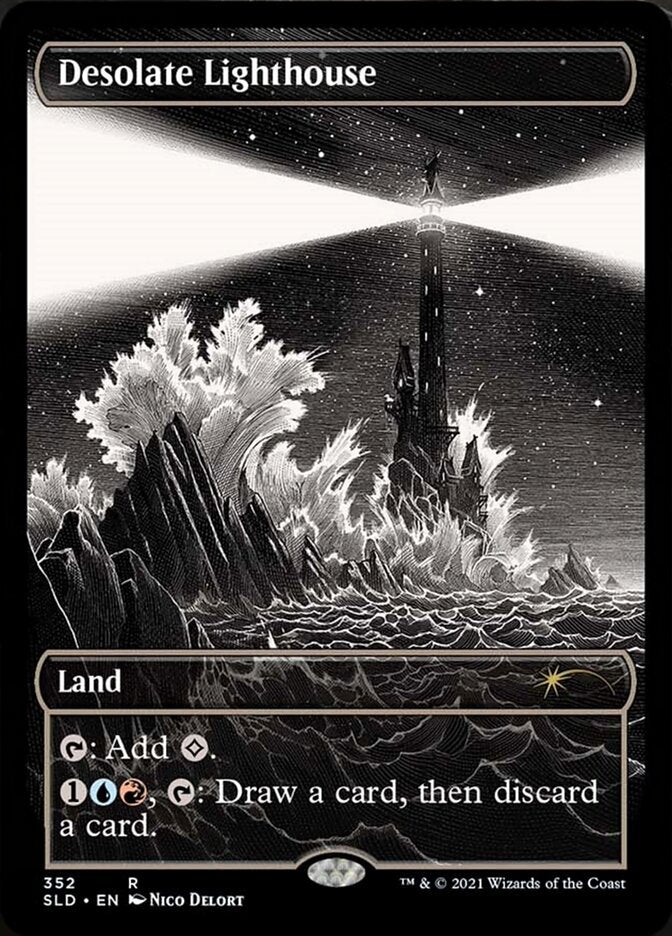 Desolate Lighthouse (Showcase) [Secret Lair Drop Series] [Foil] [Foil] [Foil]