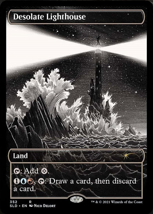 Desolate Lighthouse (Showcase) [Secret Lair Drop Series] [Foil] [Foil] [Foil]