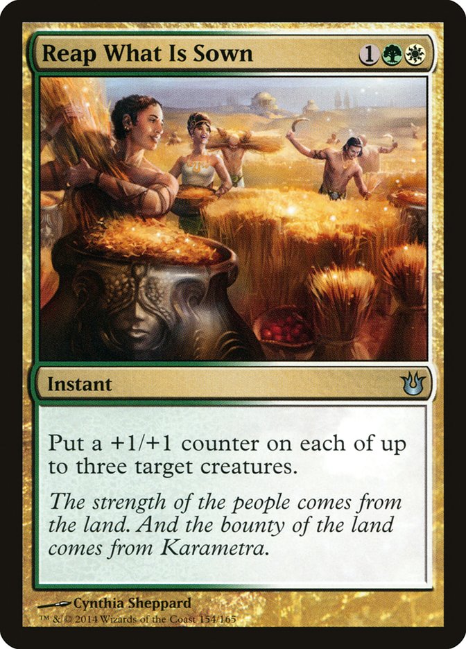 Reap What Is Sown [Born of the Gods] [Foil]