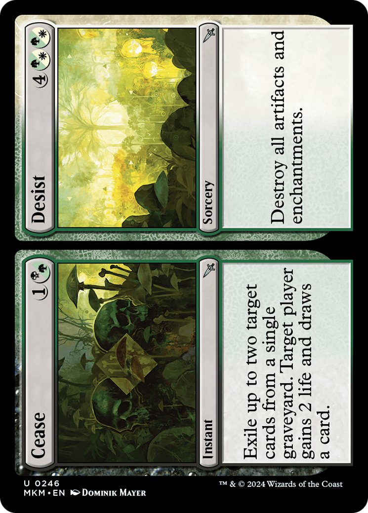 Cease // Desist [Murders at Karlov Manor] [Foil]