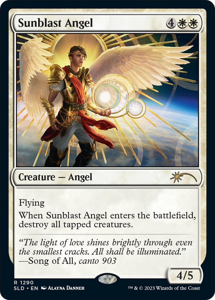 Sunblast Angel [Secret Lair Drop Series] [Foil]