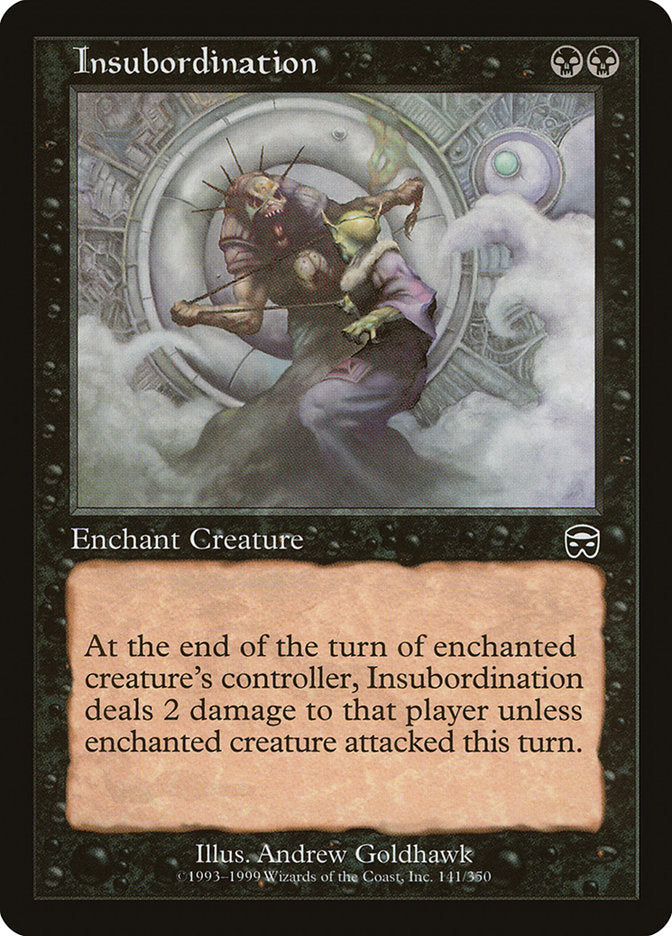 Insubordination [Mercadian Masques] [Foil]