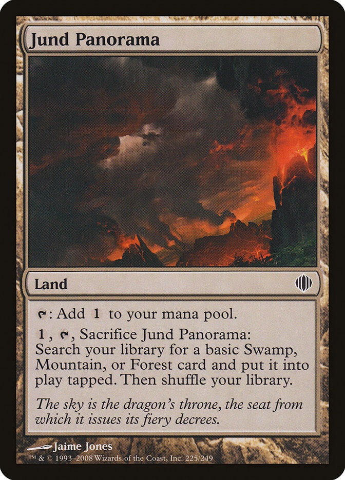 Jund Panorama [Shards of Alara] [Foil]