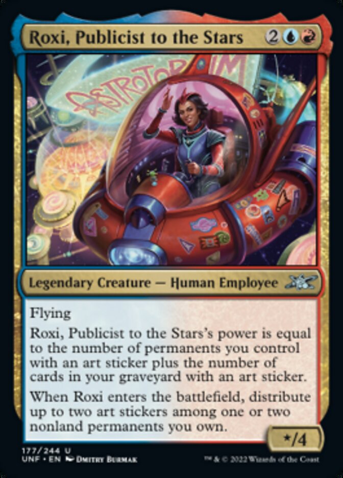 Roxi, Publicist to the Stars [Unfinity] [Foil]